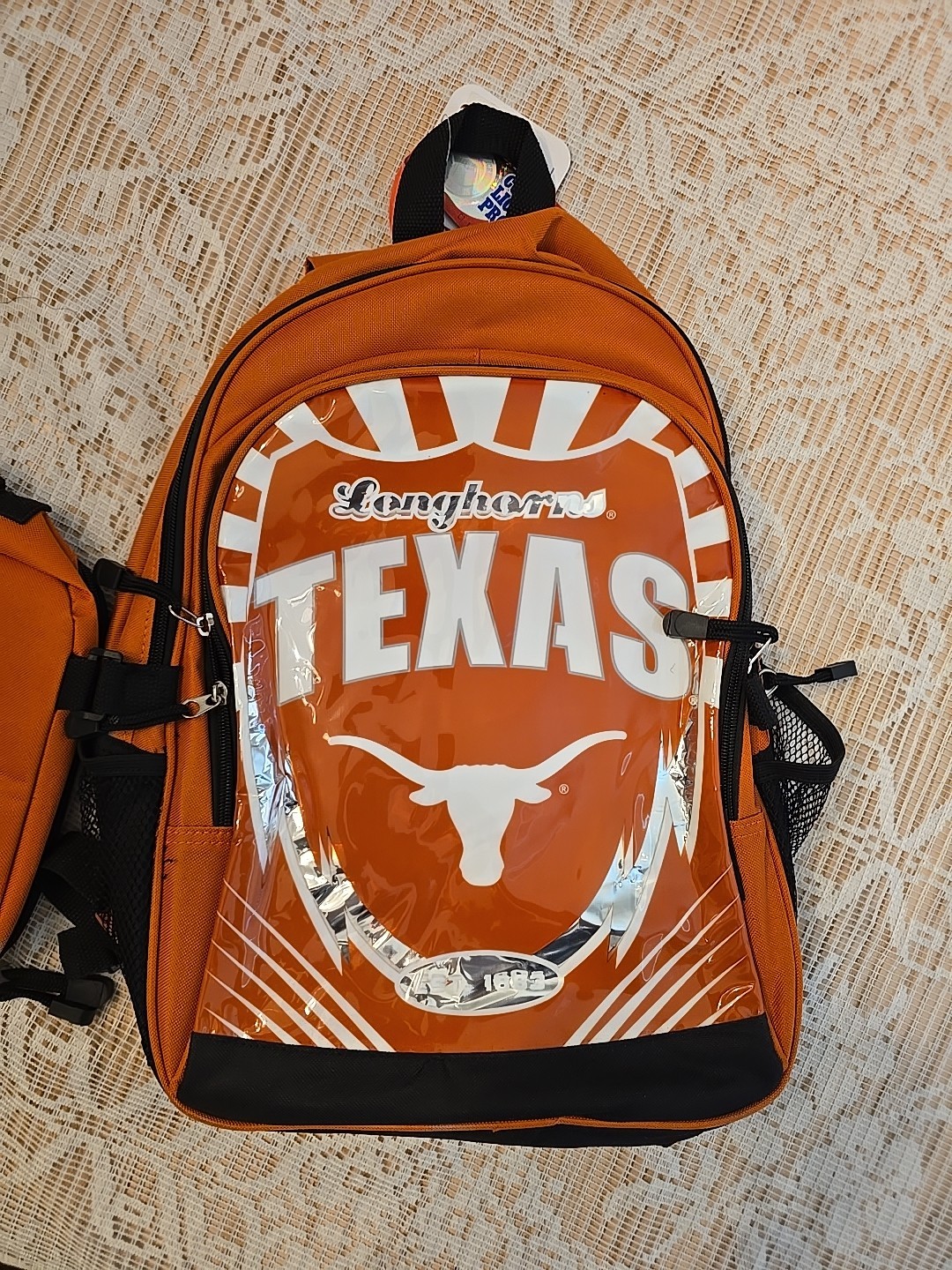 New Texas Longhorns Back Pack UT School Gym Book Bag Backpack & Lunchbox