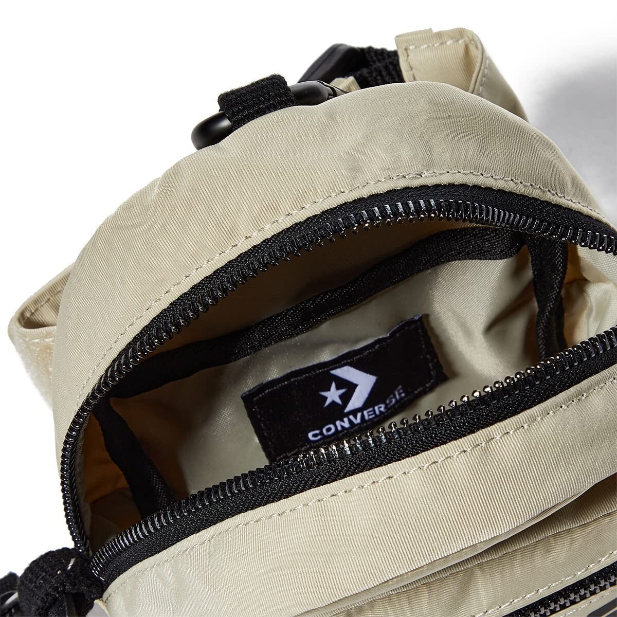 RICK OWENS DRKSHDW x Converse ‘MINI Backpack’ Shoulder & Arm Straps Gry/Blk NWT!