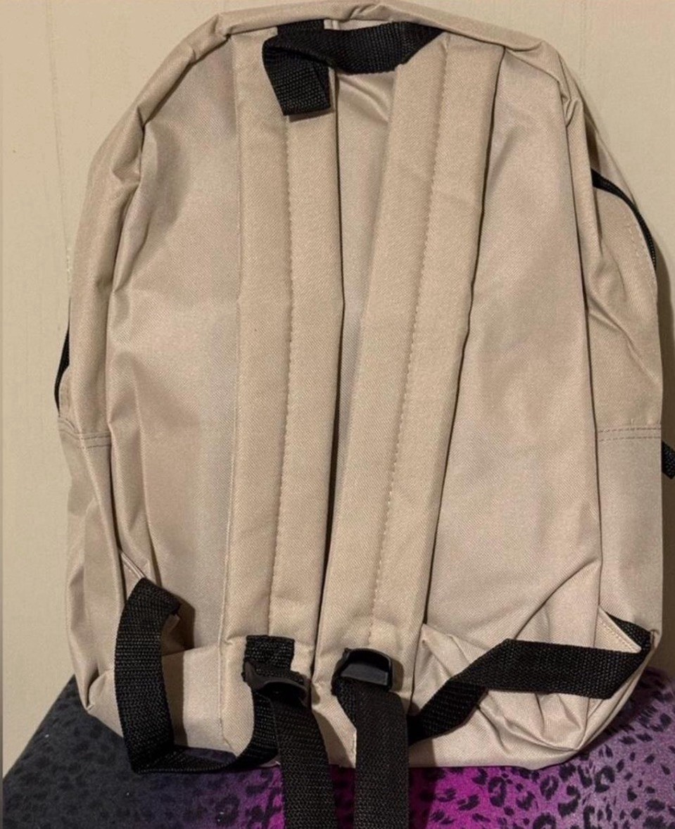 Trailmaker Large Beige Backpack Zip Closure Adjustable Straps Pockets Travel