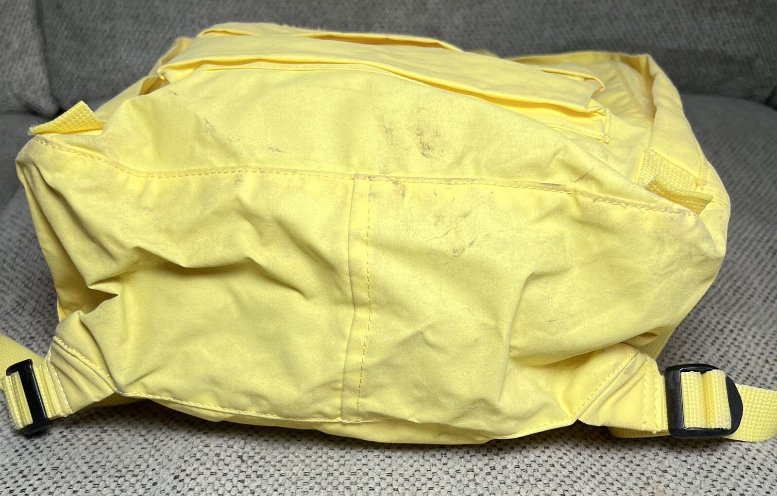 Fjallraven Kanken Backpack Spring Summer Yellow Waxed Canvas Day Book Travel