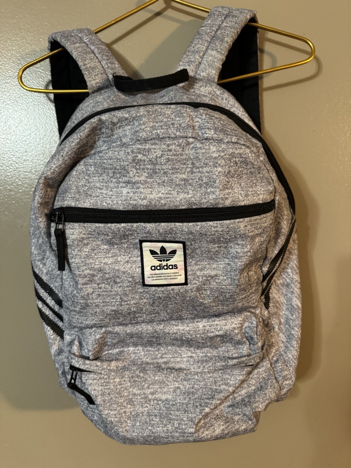 Adidas Originals National Unisex Backpack, Onix Grey