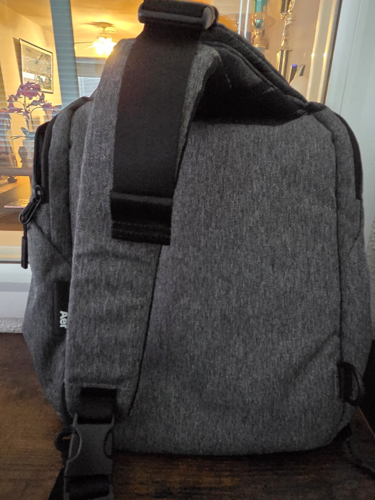 Aer Sling Bag 3 Gray Crossbody Bag with Adjustable Strap
