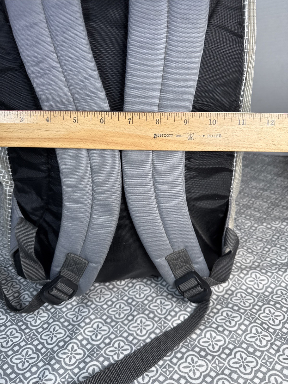 Eddie Bauer Clear Transparent PVC Multi-pockets Backpack