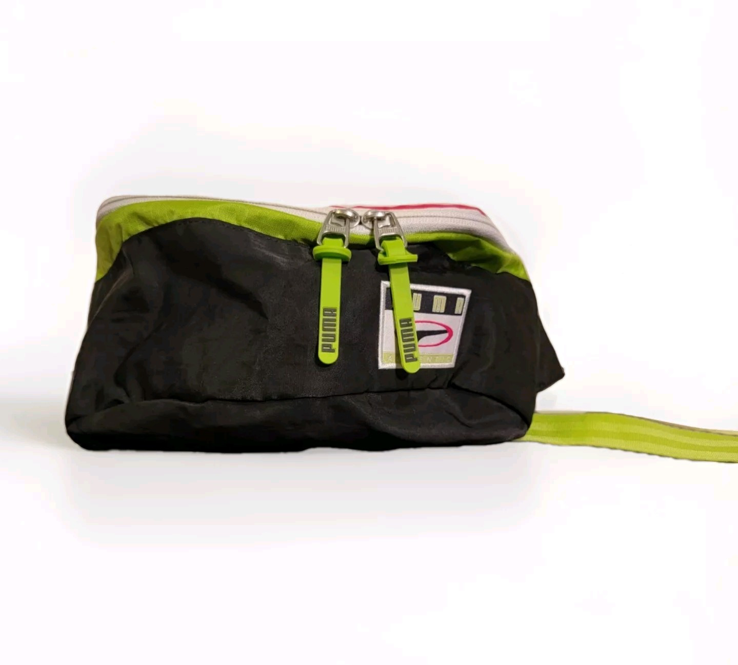 Puma 11” Fanny Waist Hip Pack Color City Block Pink Green Black