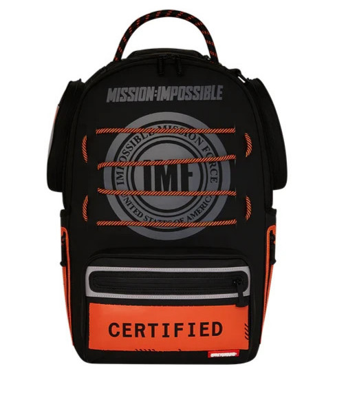 SPRAYGROUND MISSION IMPOSSIBLE CERTIFIED IMPOSSIBLE BACKPACK B7020 NEW W/TAGS