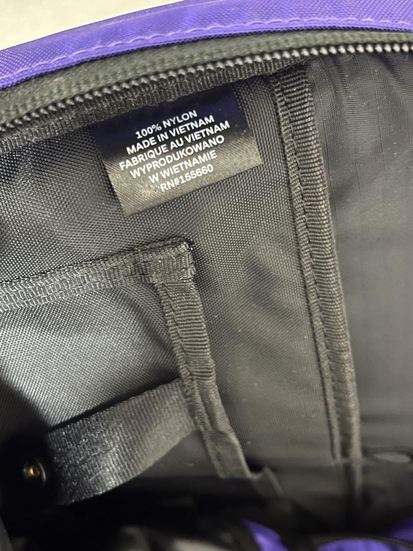 The Brown Buffalo Backpack Color Purple Nylon Height 45cm Used
