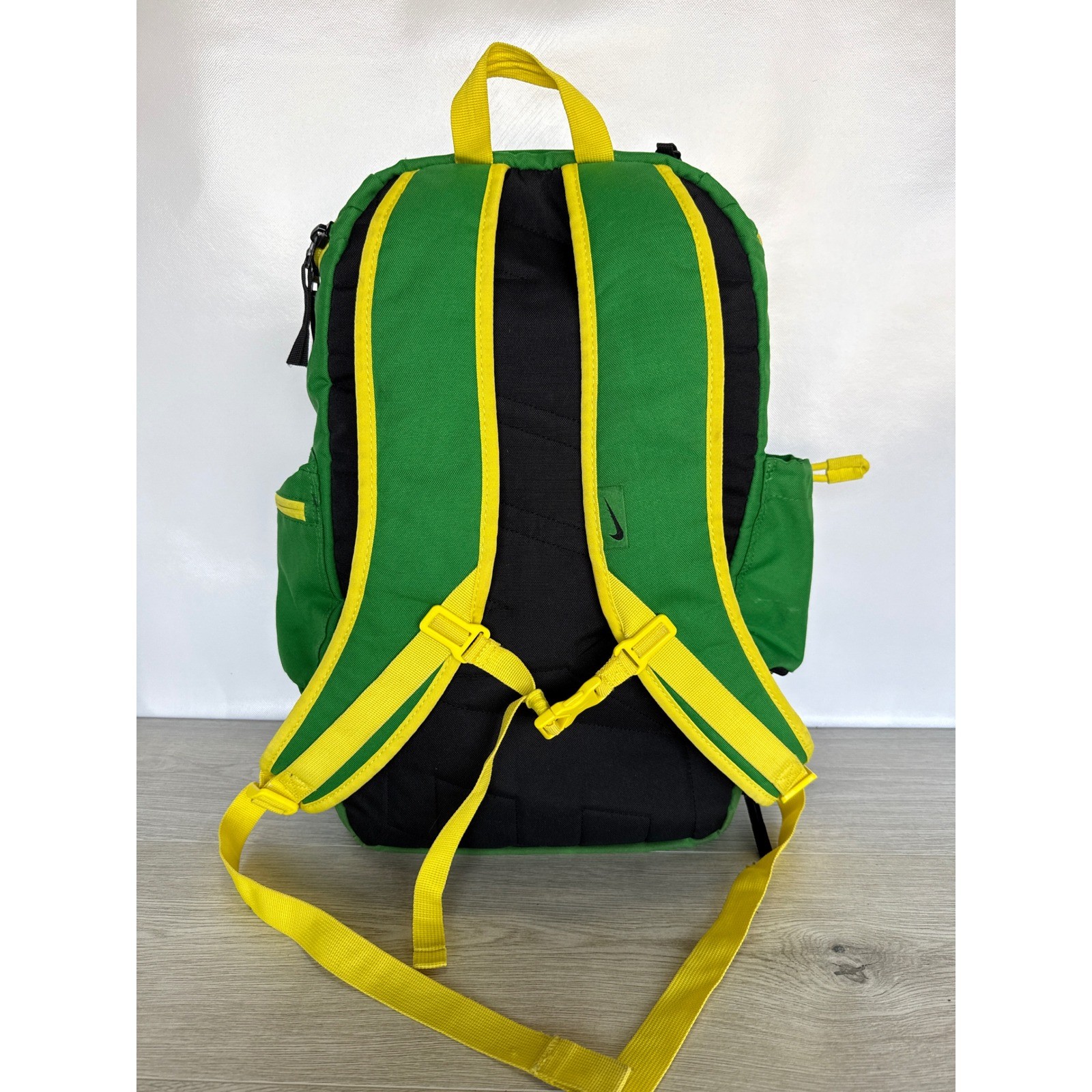 Nike Backpack Hoops Elite Pro Oregon Ducks Green Yellow Basketball Sports Bag
