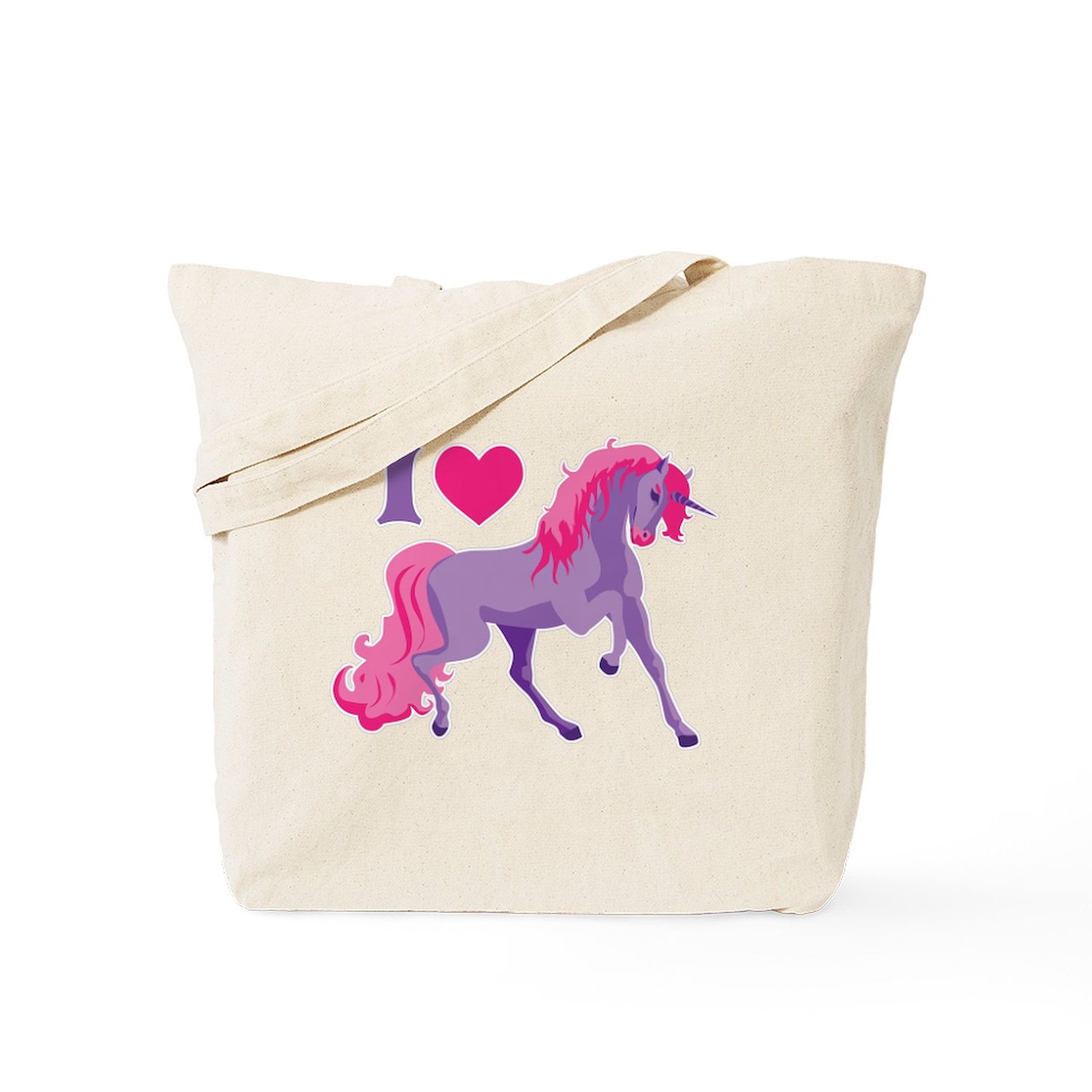 CafePress I Love Unicorns Tote Bag (746034049)