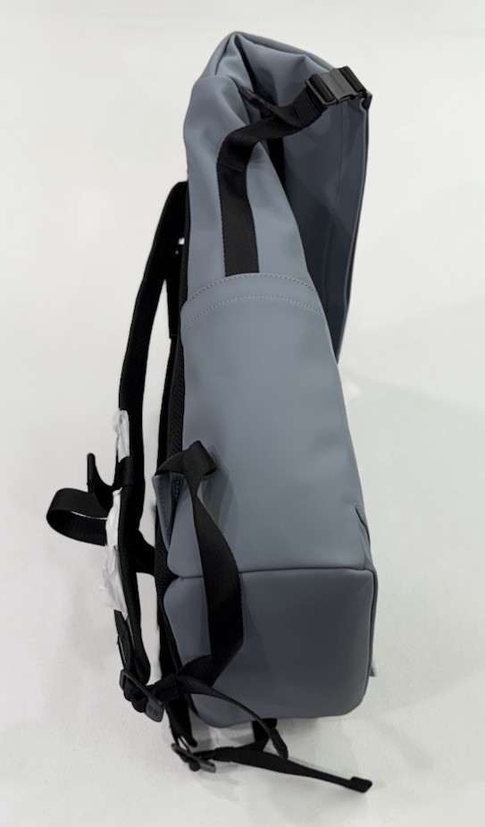 Tommy Hilfiger Men’s Rolltop Backpack, Gray(Blue), One Size