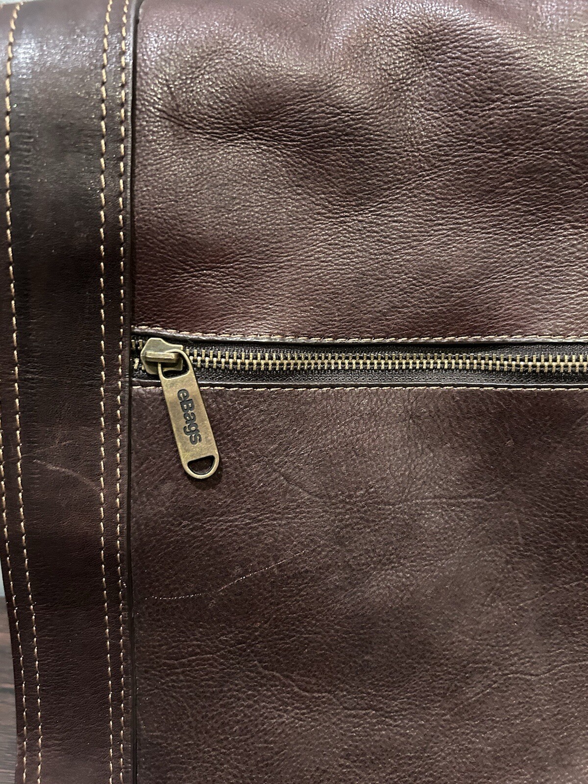 Leather computer bag men ebags