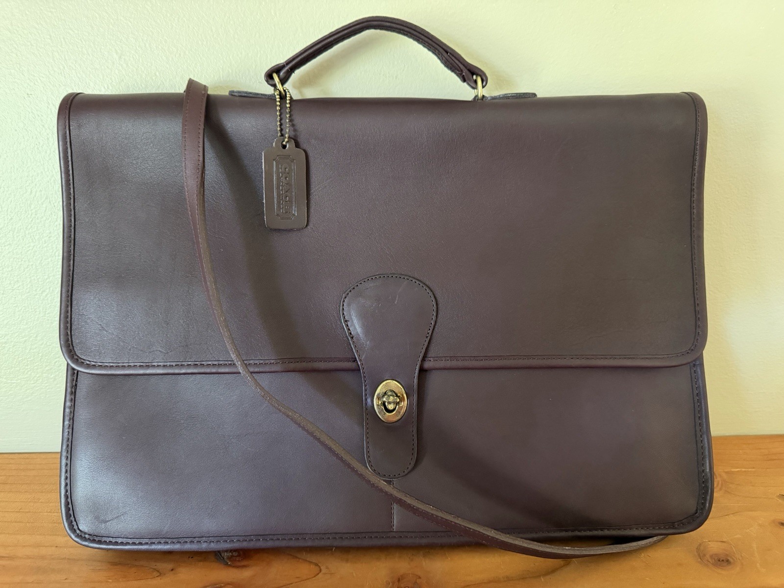 Coach Metropolitan Briefcase -NWT – Deadstock – Full Set – 1970s – Made In NYC