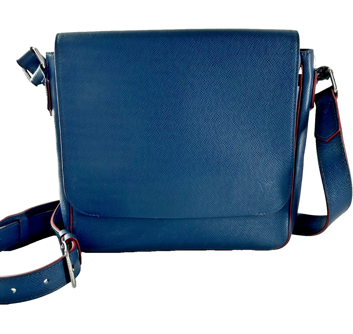 Louis Vuitton Blue Roman Messenger Bag