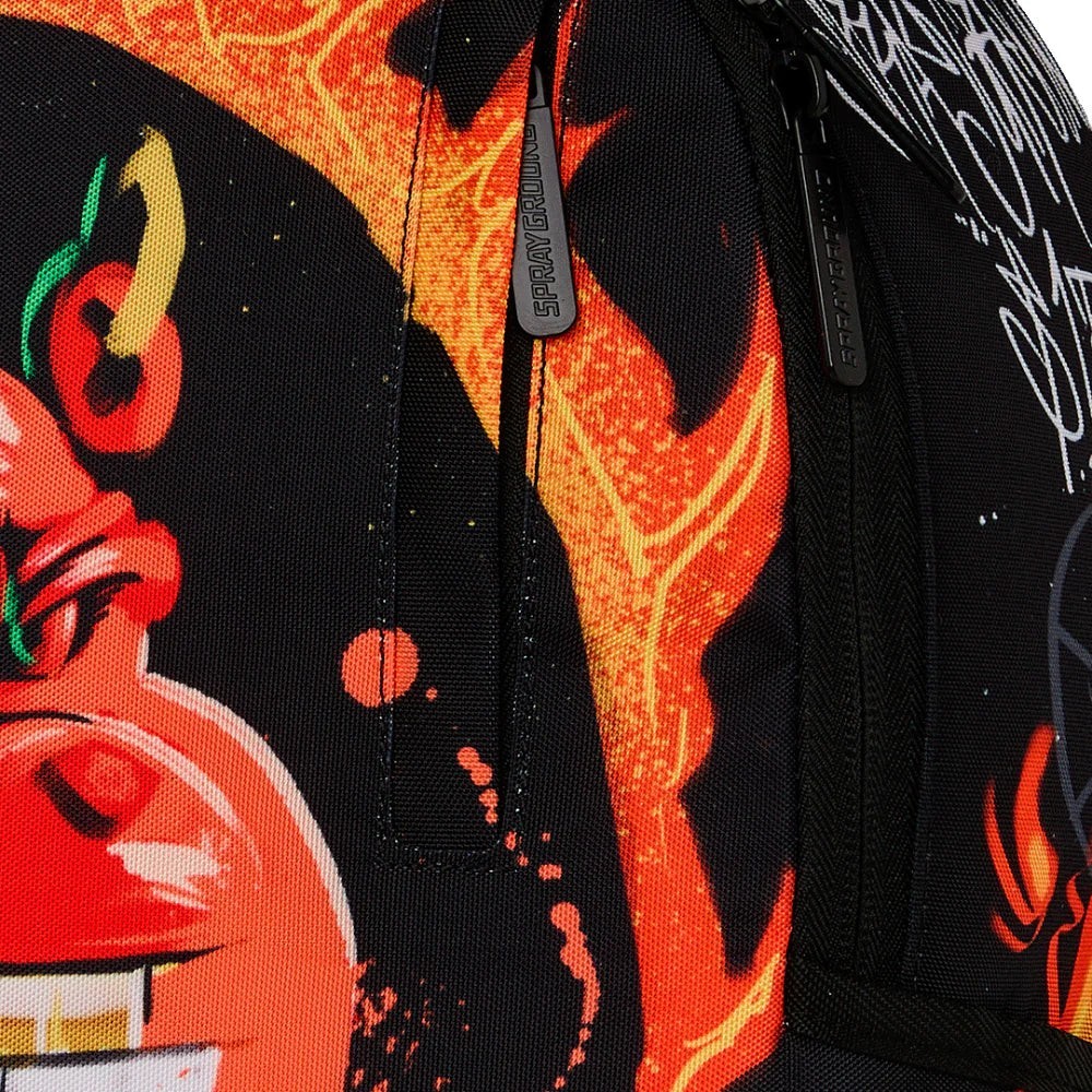 Sprayground Diablo Burning Billion Diablo Bill Unisex Multicolor Backpack SPR230