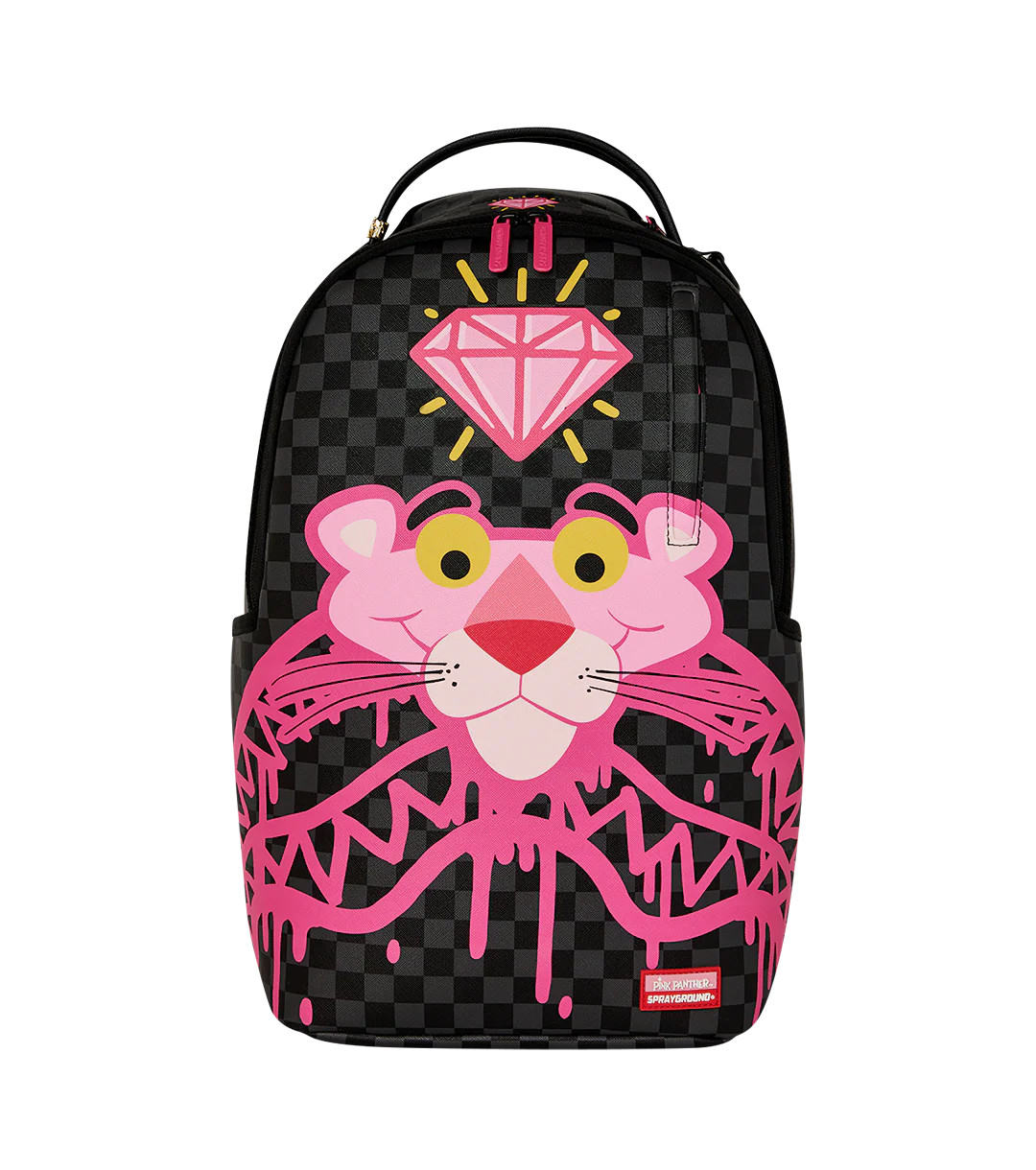 SPRAYGROUND – PINK PANTHER DRIPPY DIAMONDS BACKPACK – B8790