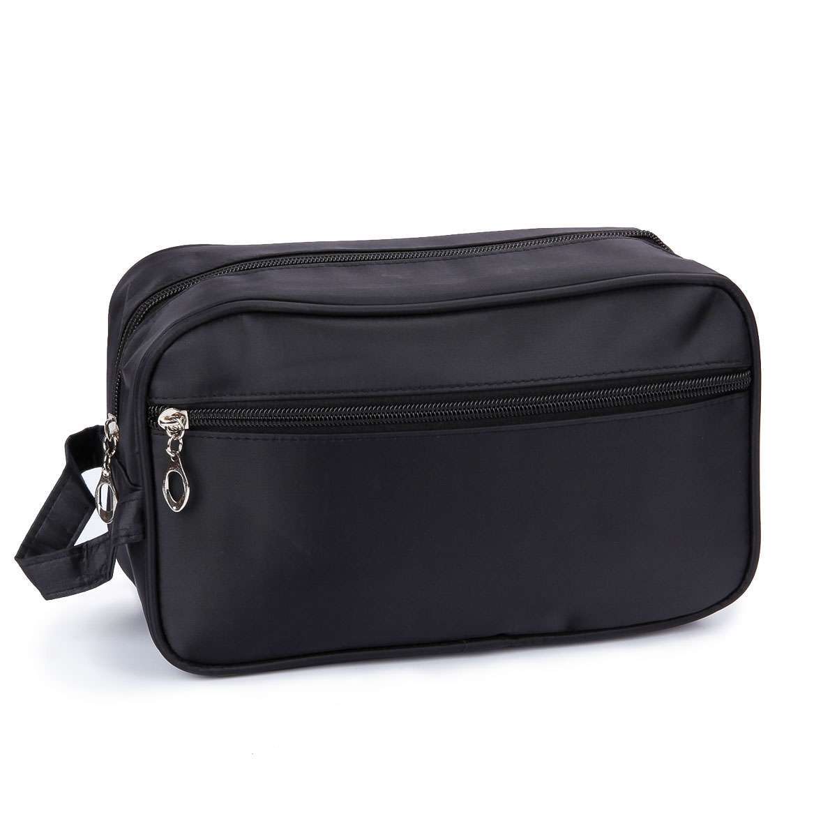 Mens Toiletry Bag with Zipper Case Organizer Portable Travel Dopp Kit Makeup Bag