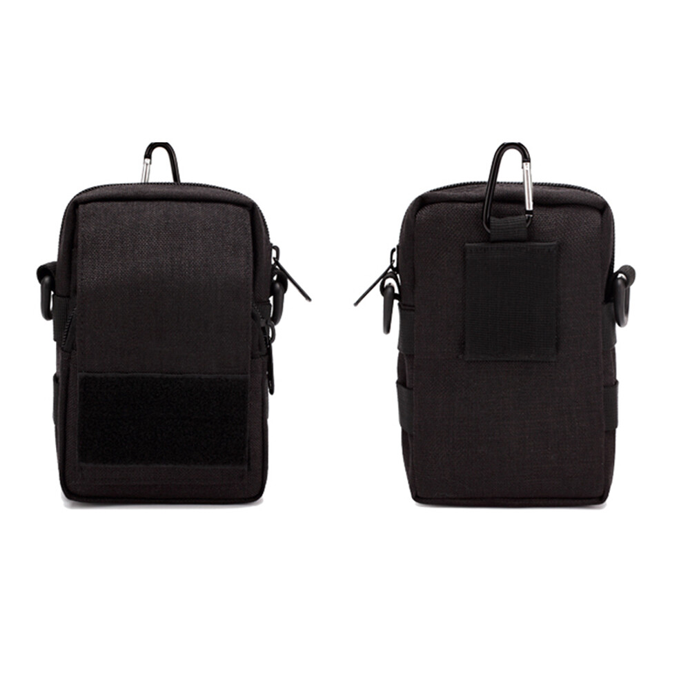 Men’s Tactical Backpack Utility Belt Pouch with Shoulder Strap for Outdoor Sport