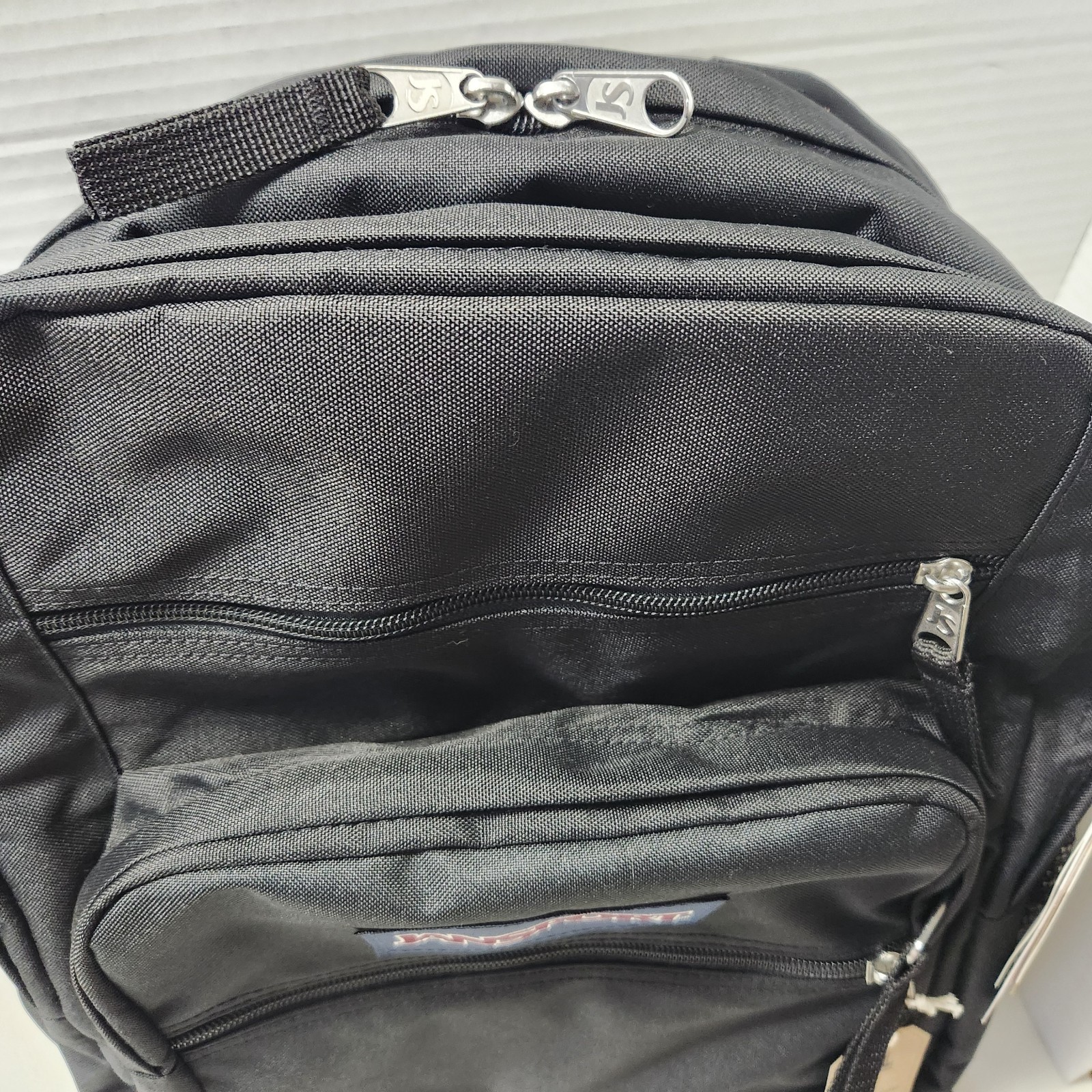 JanSport Big Student Backpack Black Minimalist Gorpcore Aesthetic NWT 34L Retro