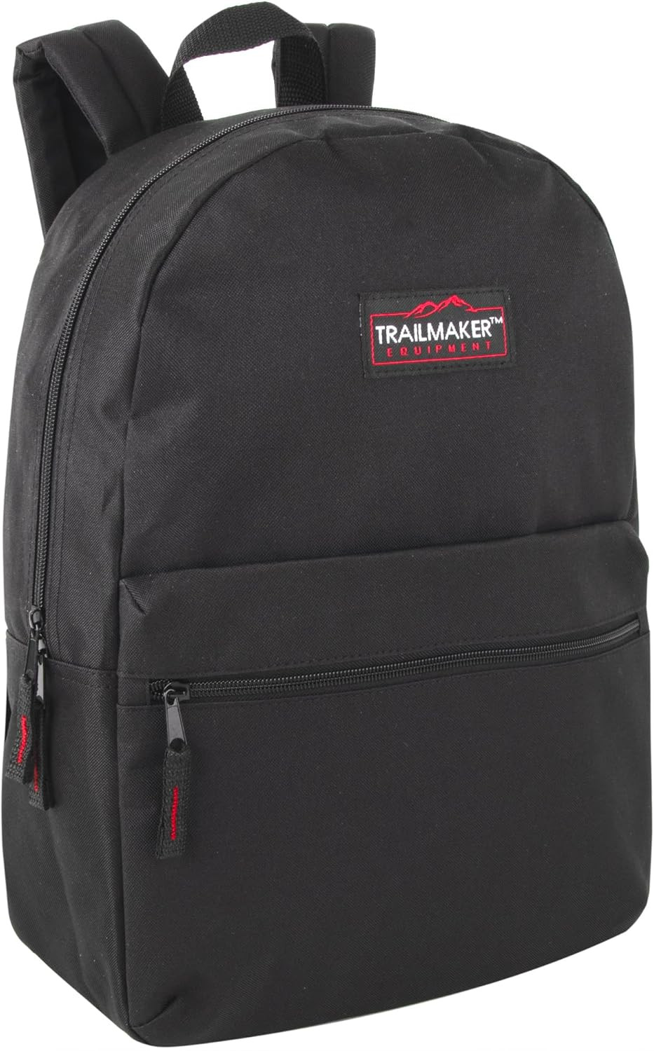 Backpacks with Adjustable Padded Straps 17 in for School Girls Boys (Black)