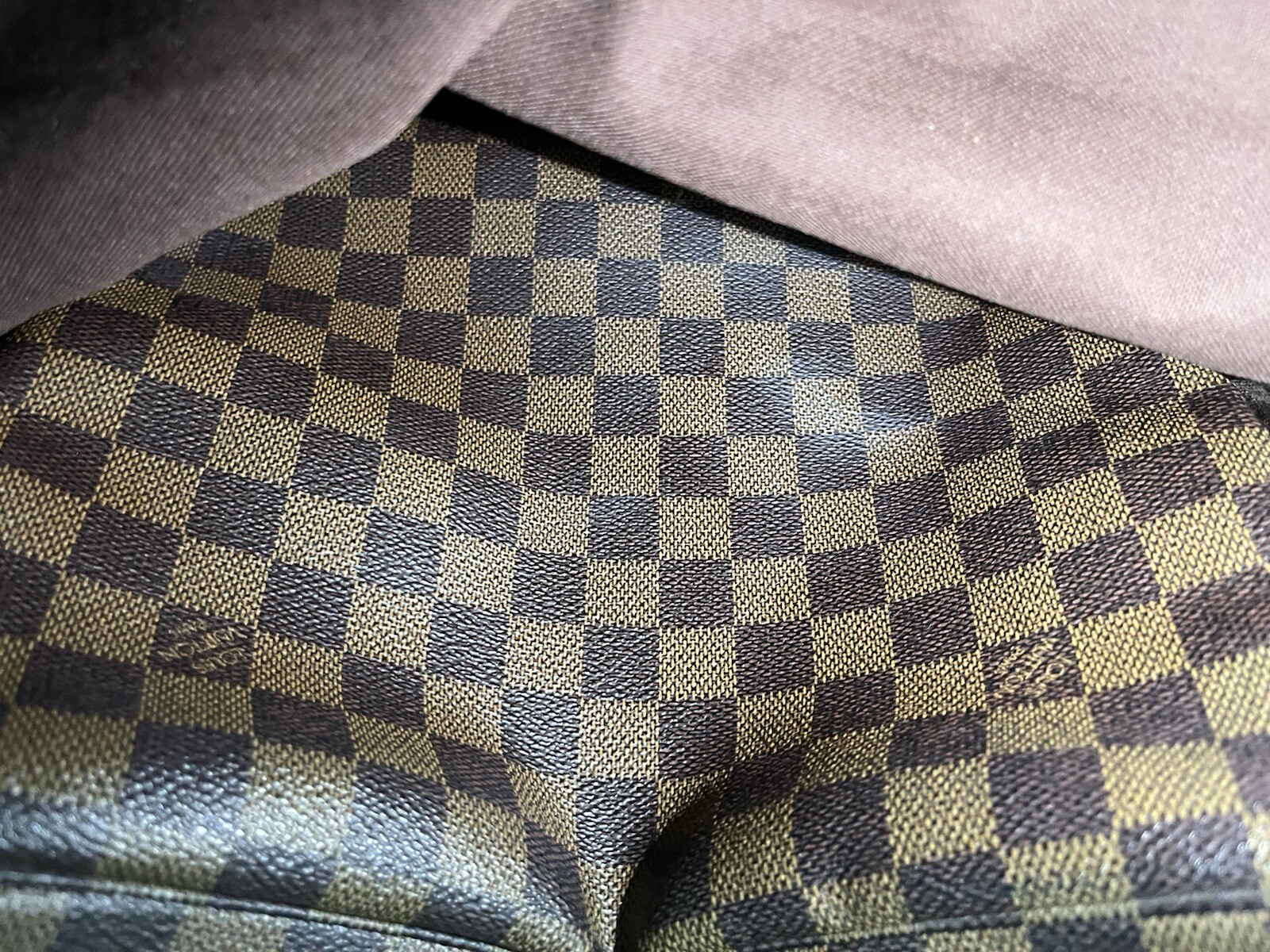 Louis Vuitton LV Canvas Monogram DAMIER NAVIGLIO Messenger bag – VERY GOOD
