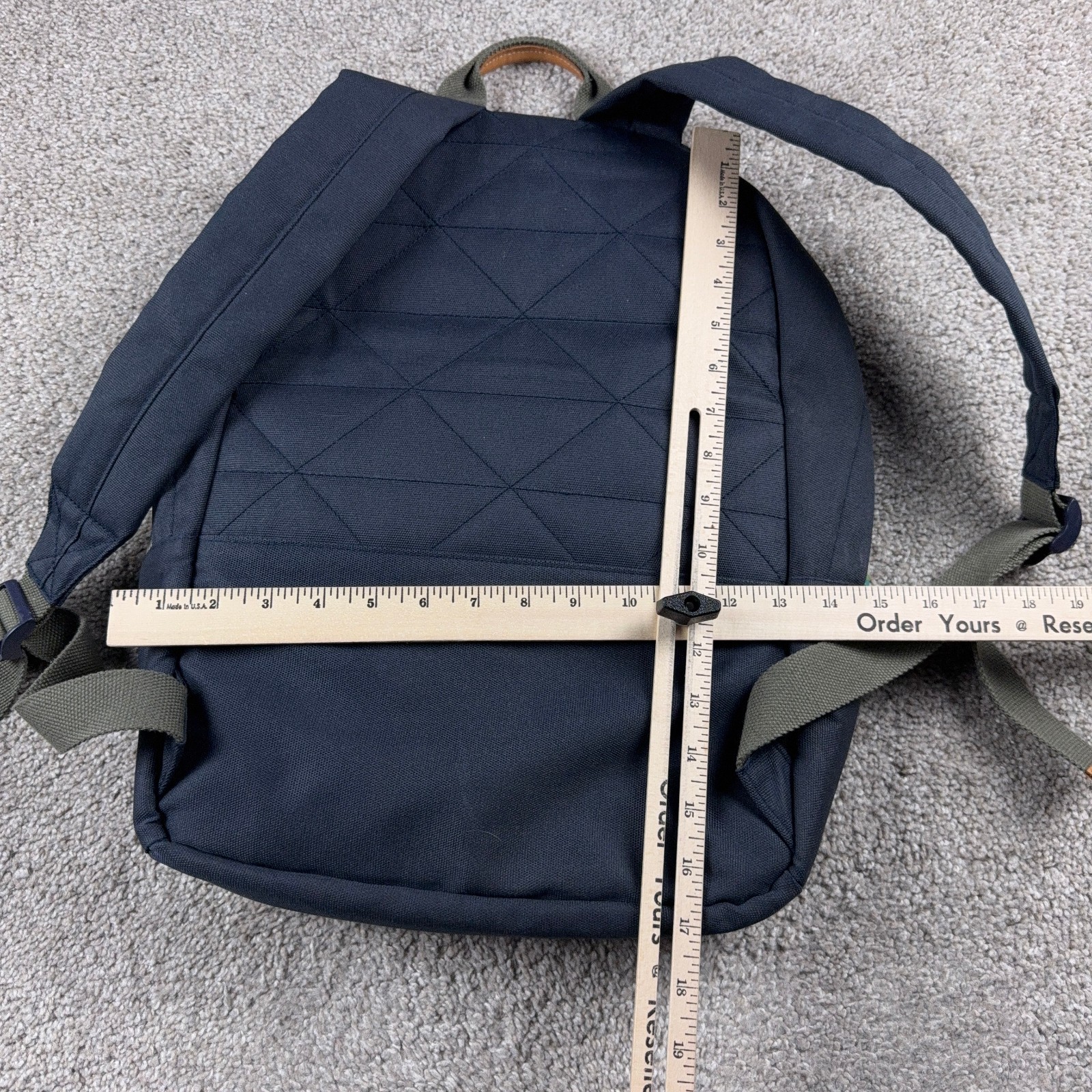 Pendleton Backpack Blue Green Canopy Canvas Aztec Straps Outdoors Durable