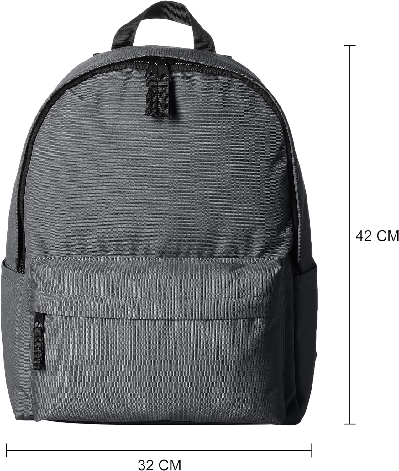 Classic School Backpack – Grey