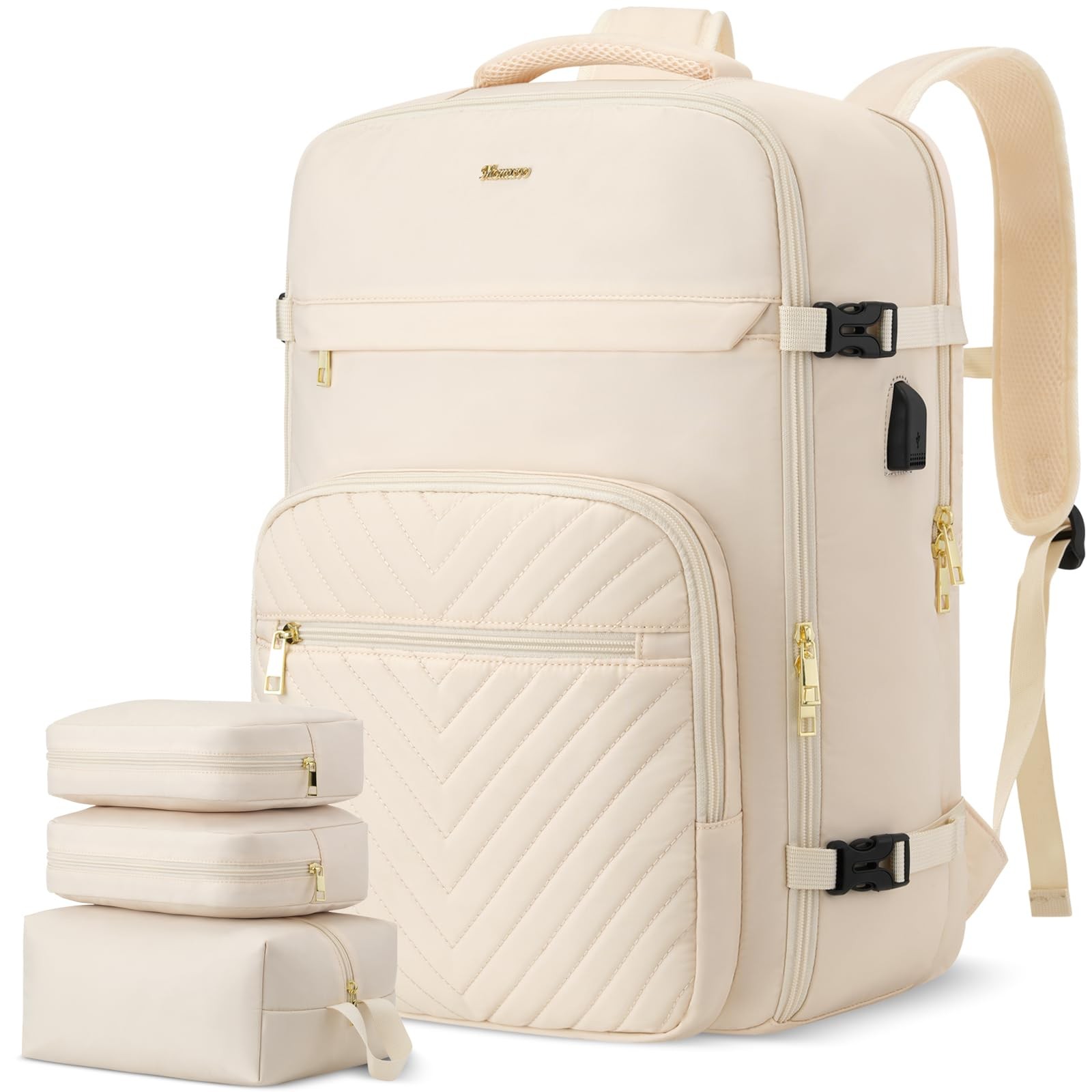 Travel Backpack Sets for ,Carry On Backpack Flight Approved,Large Laptop Back…