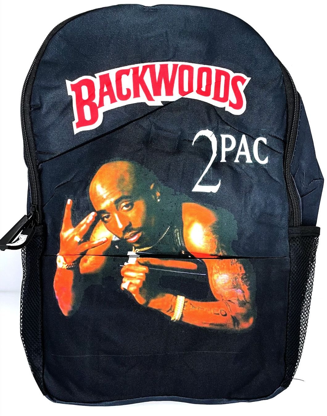 Set of 4 Backwoods 2 PAC Backpack, Pencil, Shoulder And Waist Bag