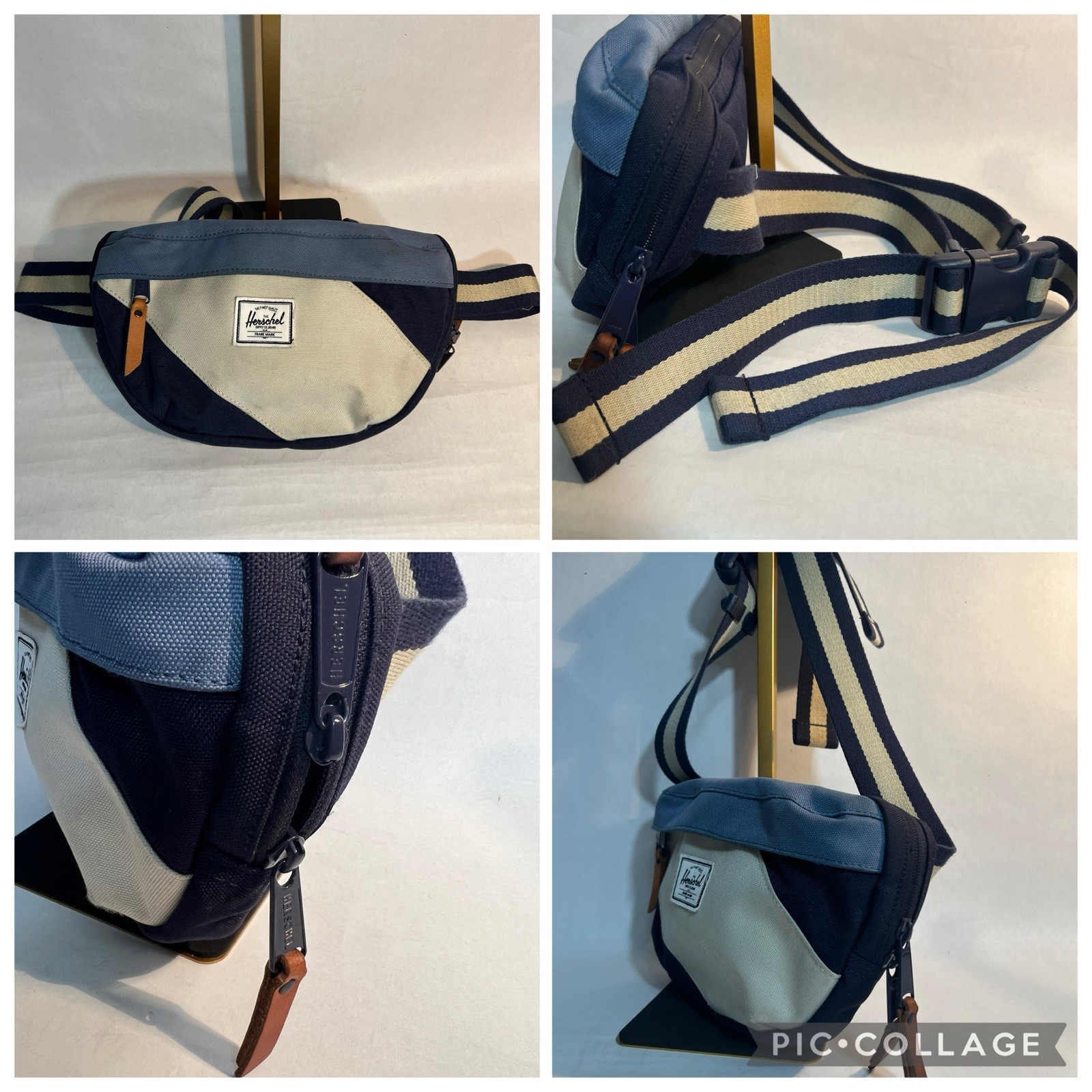 Herschel Nineteen Select 3L Hip Pack Peacoat Blue Mirage Pelican One Size