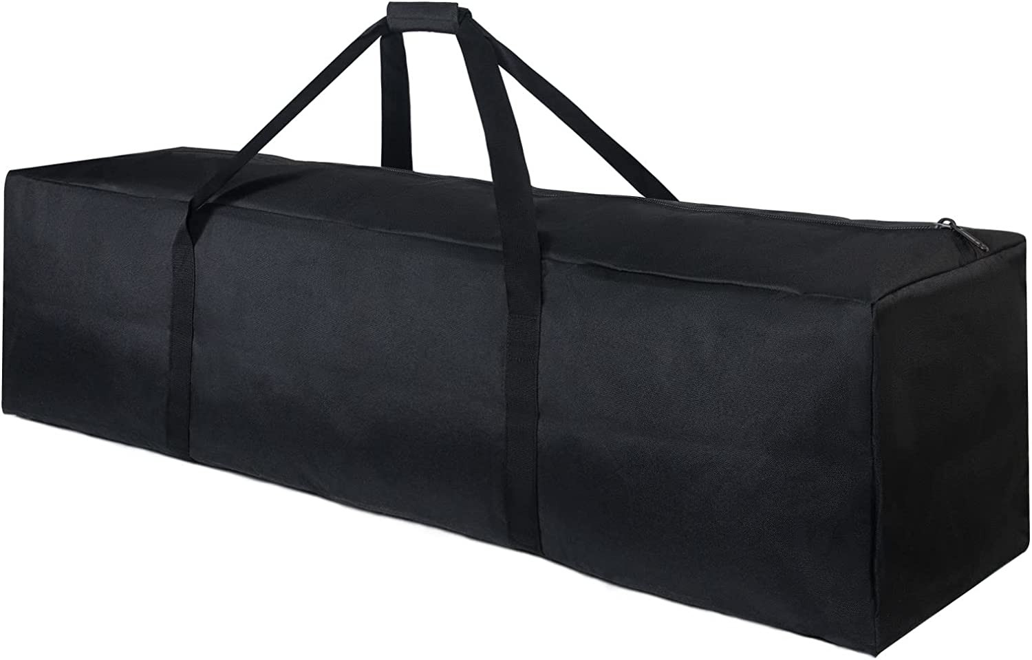 1-Pack 46 Inch Extra Large Zippered Duffel Bag for Camping Sports Equipment Sto