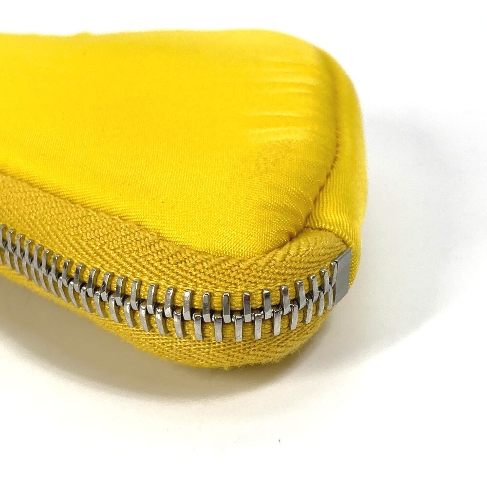 PRADA 2TT140 triangular plate Re Nylon Key ring with neck strap Pouch Unused
