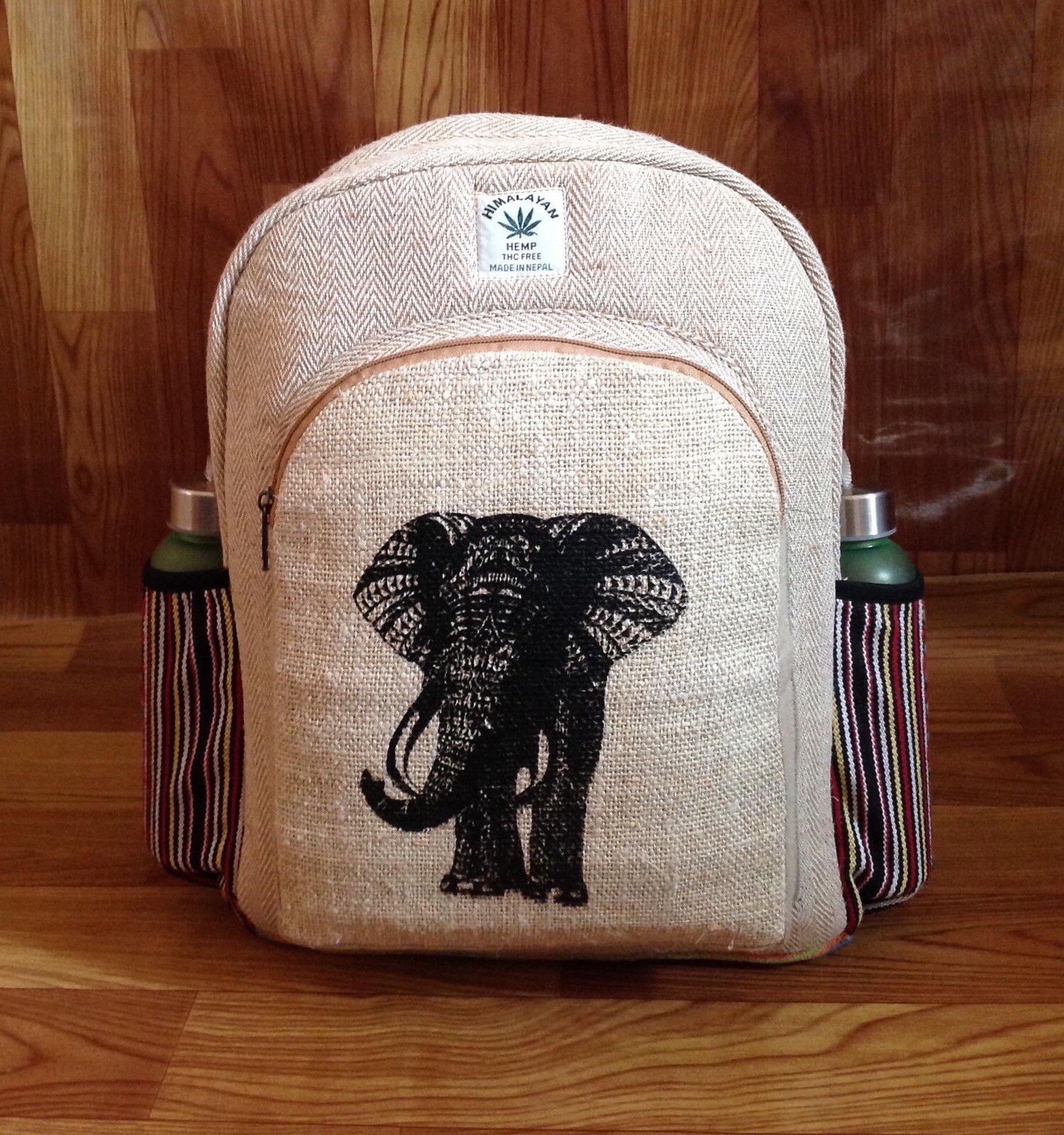 Eco Friendly Large Hemp Backpack
