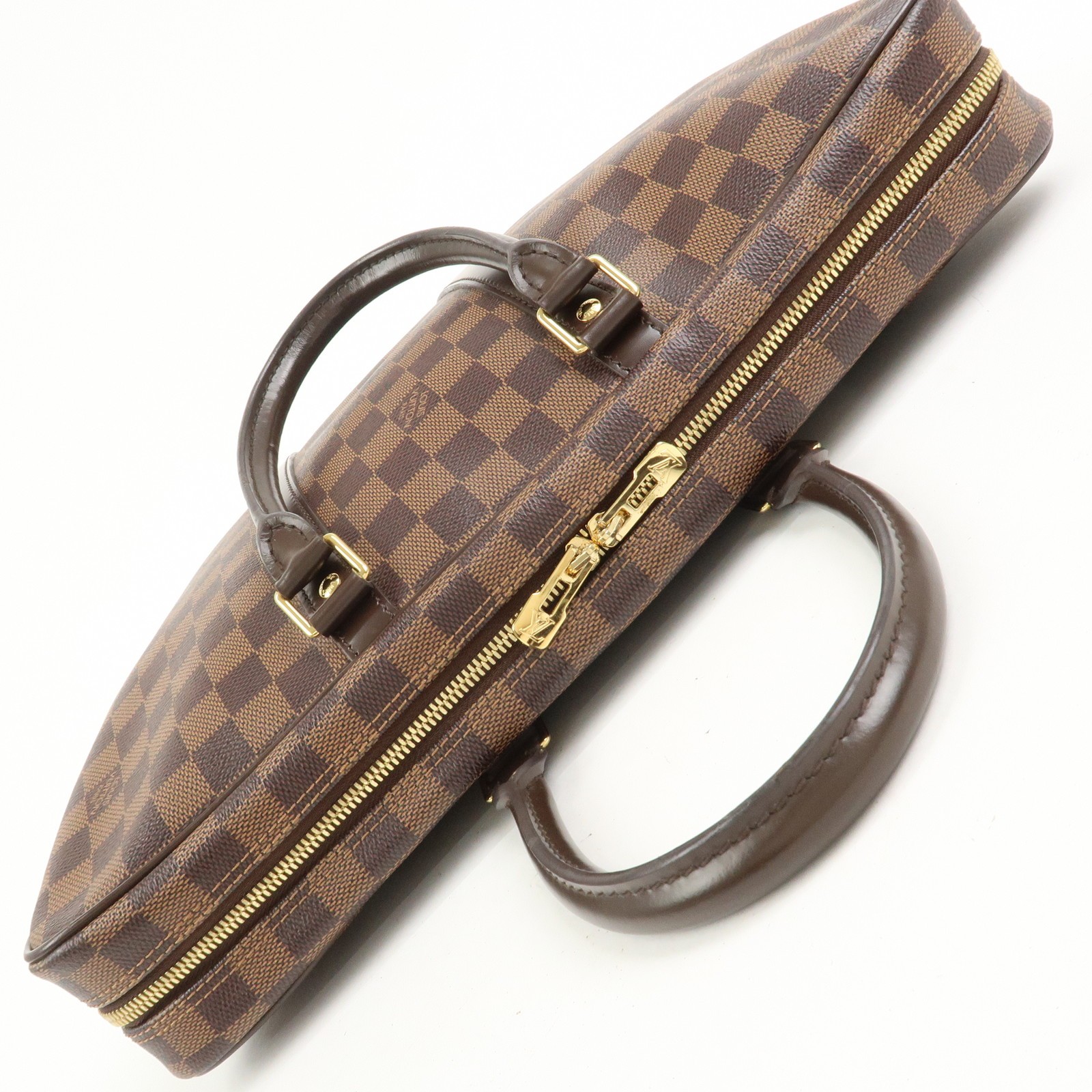 Louis Vuitton Damier Porte Documents Voyage Business Bag N41124 Auth Used
