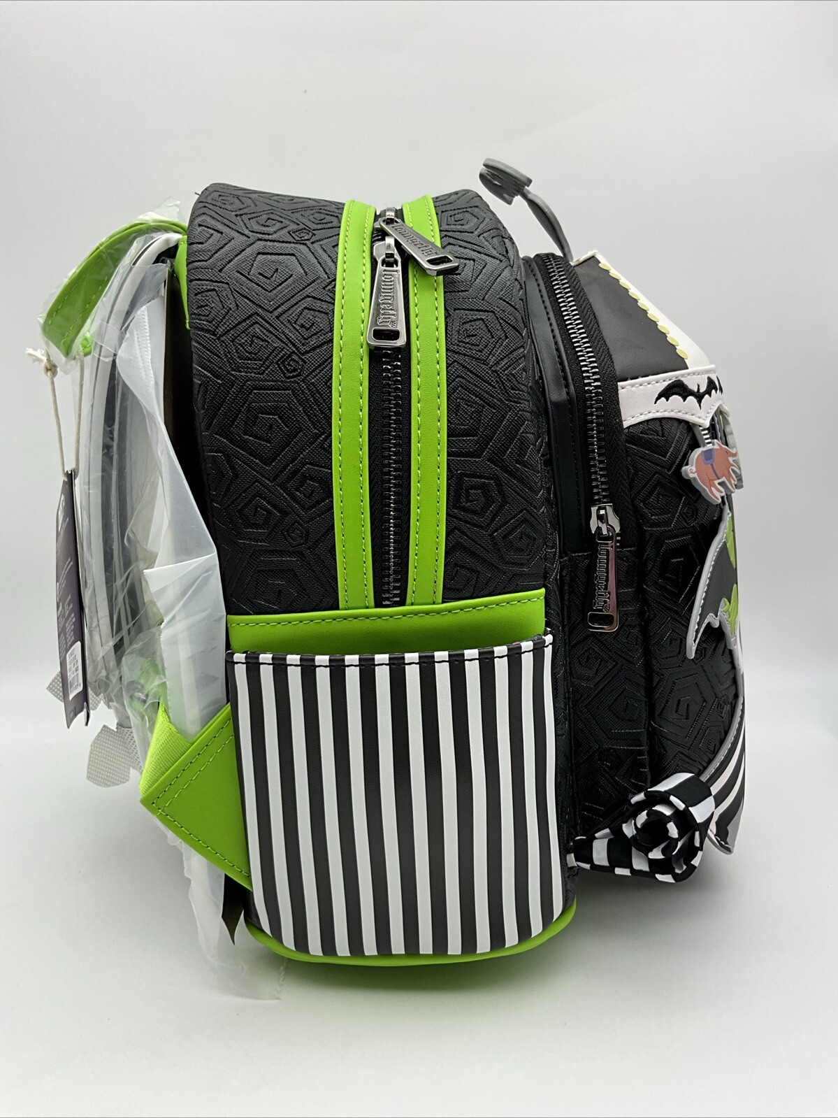 Beetlejuice Loungefly Carousel Hat Light Up Cosplay Mini Backpack NEW