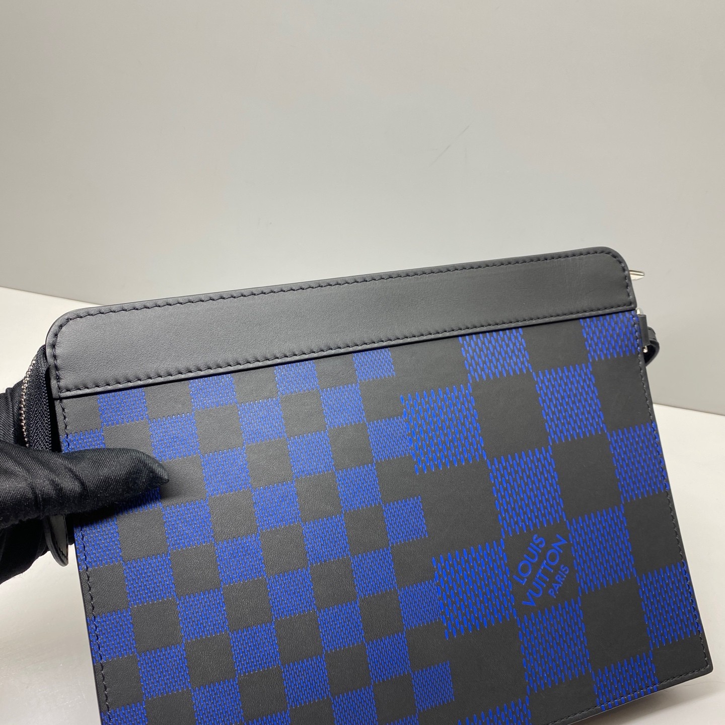 Louis Vuitton Pre-Owned Authentic Clutch Colorblock N60448 27x21x5cm