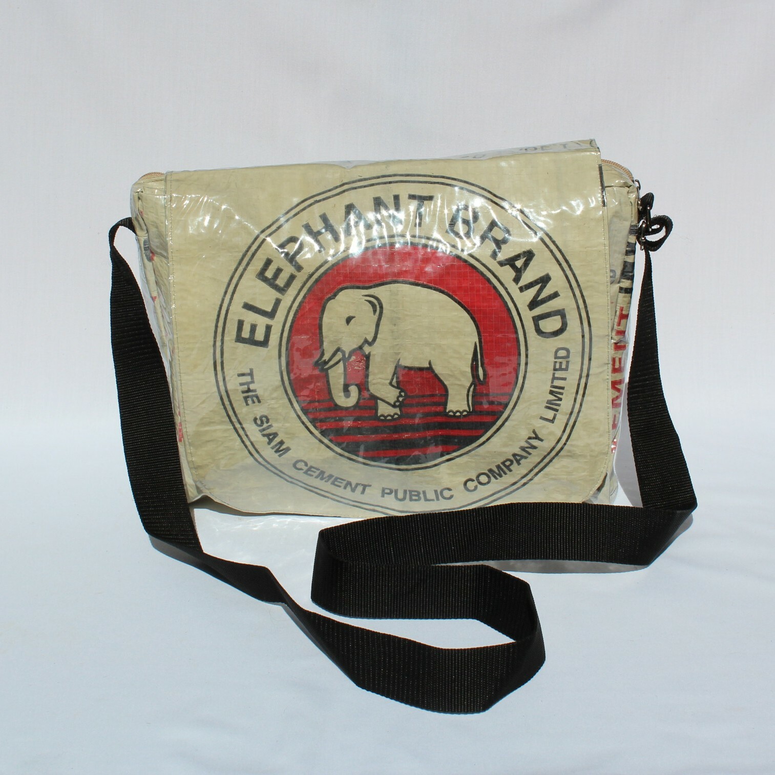 Fair Trade Elephant Brand Deluxe Messenger Bag handmade in Cambodia