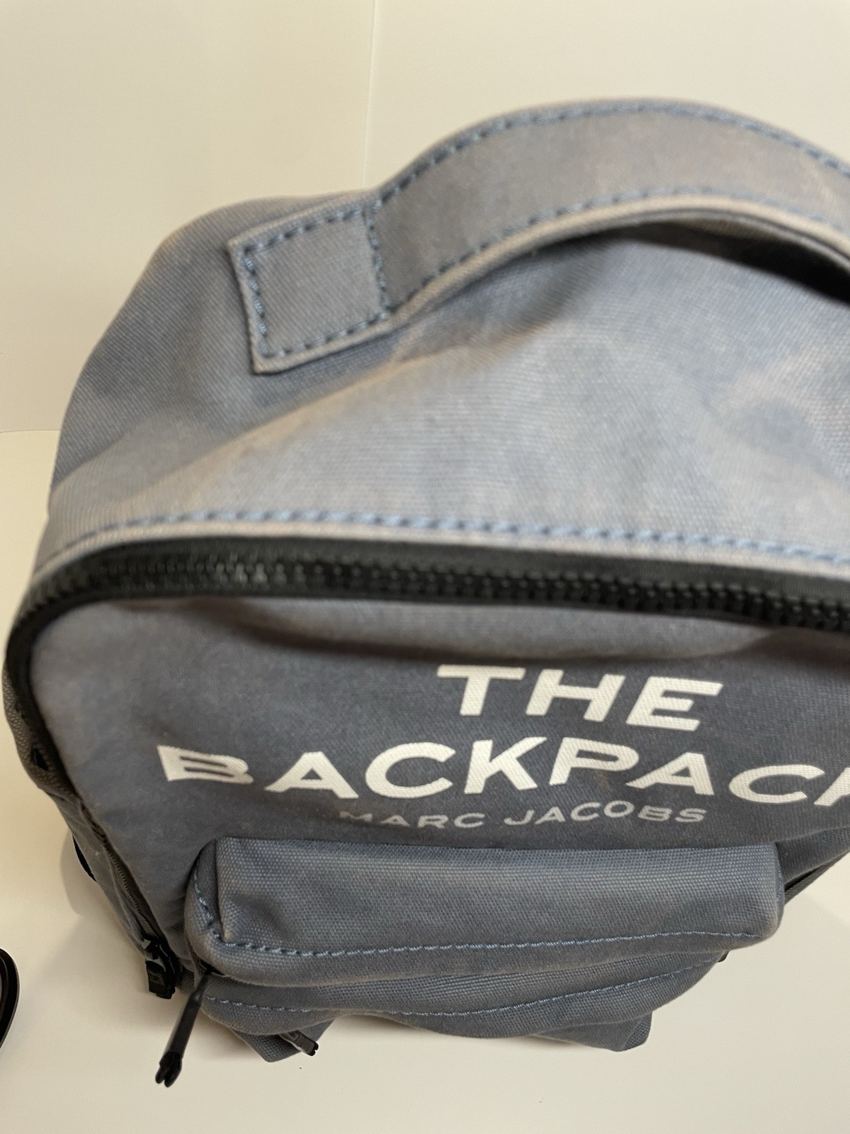 Marc Jacobs Canvas Backpack H301M06SP21 Blue Shadow 15” Laptop