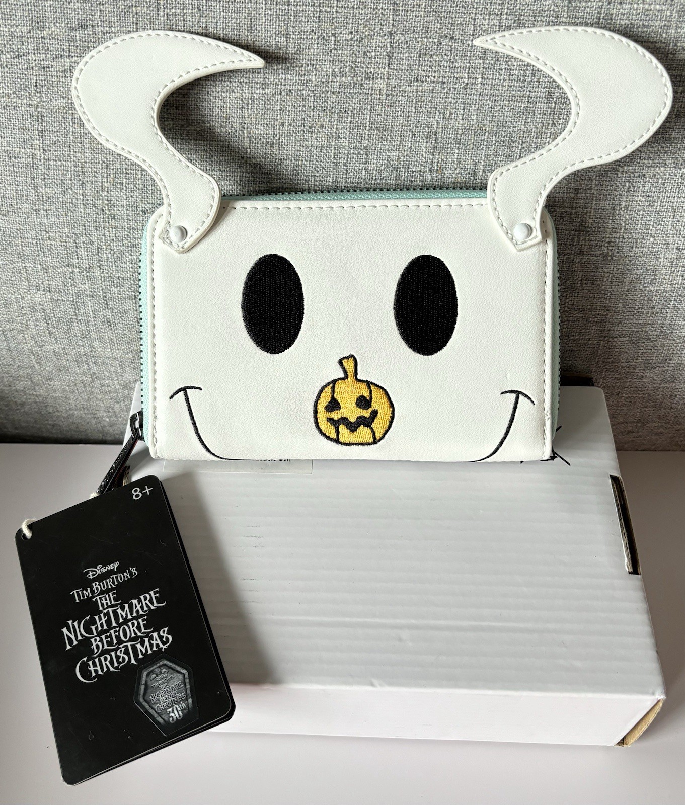 Loungefly Zero Zip Haunted Hound Zip Wallet – The Nightmare Before Christmas