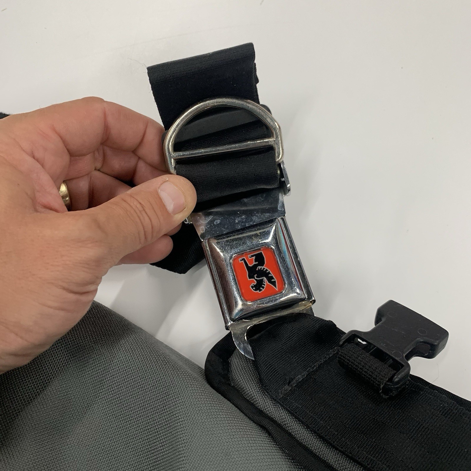 Chrome Industries Messenger Bag Gray & Black – Made In USA