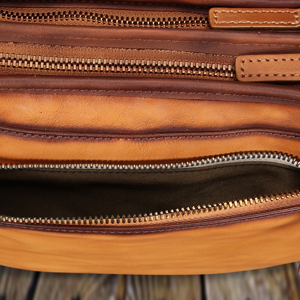 Genuine Leather Purses for Men Messenger Bag Crossbody Shoulder Bag Satchel