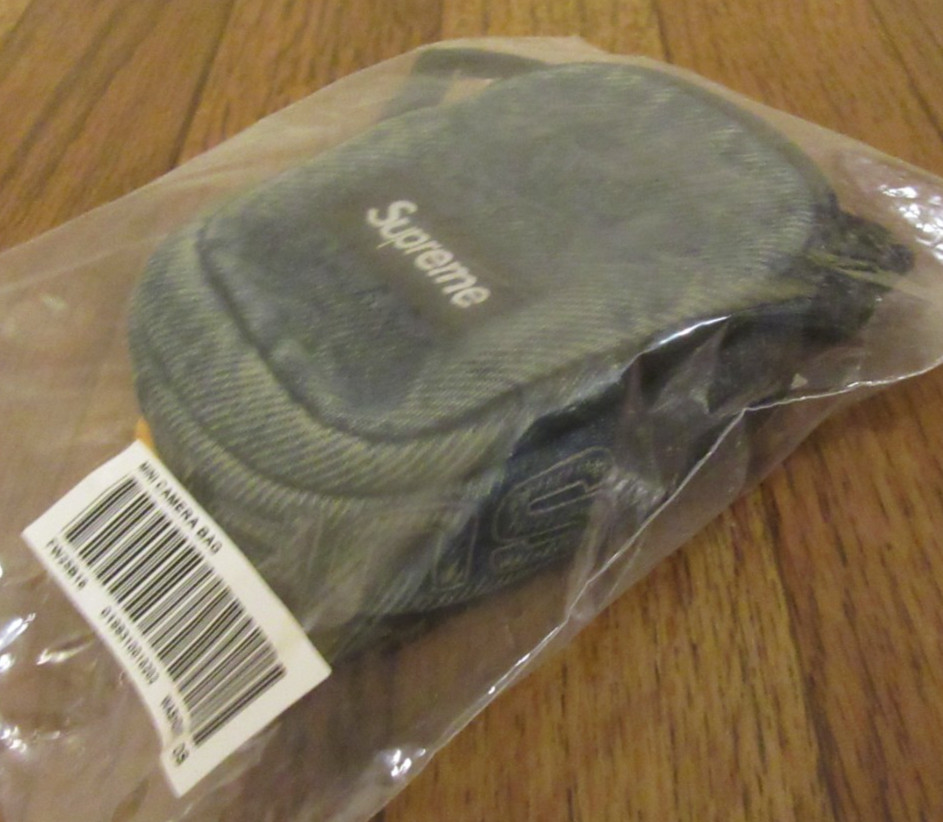 Supreme Denim Mini Utility Bag Washed Indigo FW25 Supreme New York 2025 Free S&H