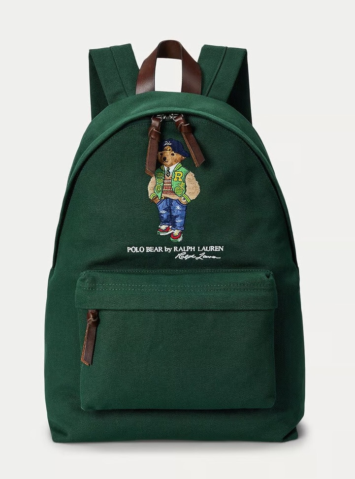 Polo Ralph Lauren Men’s Polo Bear Canvas Backpack
