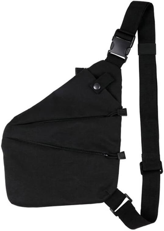 Outdoor Sling Chest Bag Tactical Anti-Theft Conceal Carry Crossbody Bag for Men