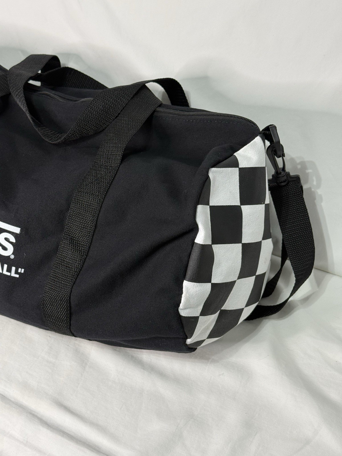 Vans Checkerboard OFF THE WALL Medium Size Canvas Duffle Bag