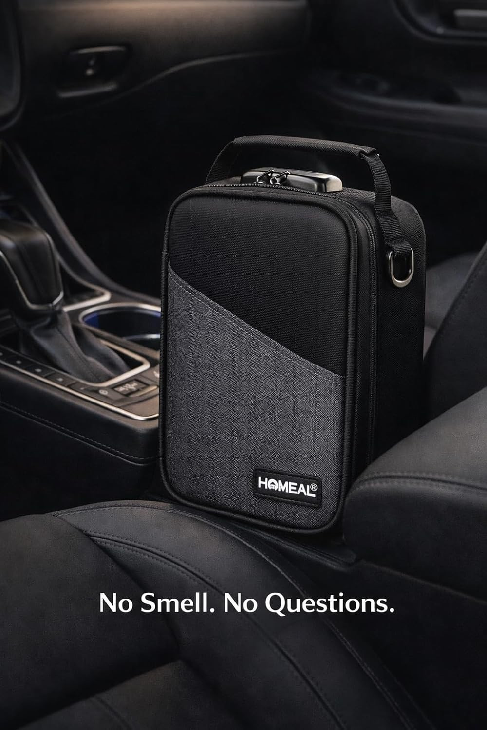 Smell Proof Bag with Combination –Lockable Discreet Carbon Odor Control for Home