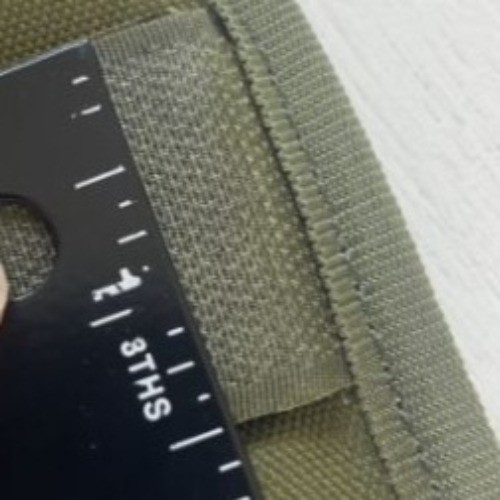 Shoulder Pad Strap Non-slip Adjustable Khaki Green Hook Loop