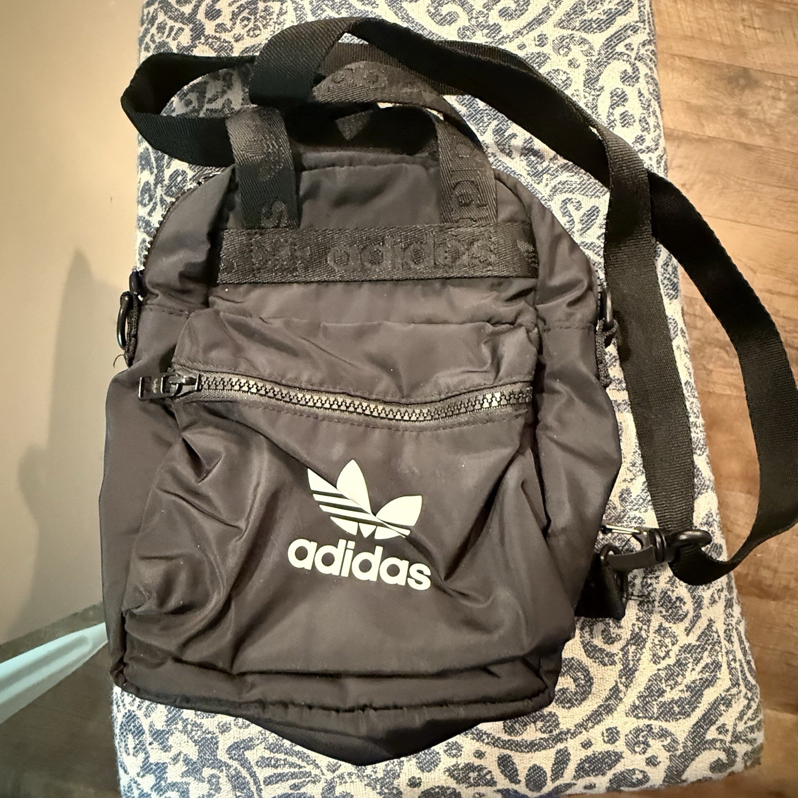 Adidas Originals 2 Way 2 Wear, Unisex Sports Bag Black