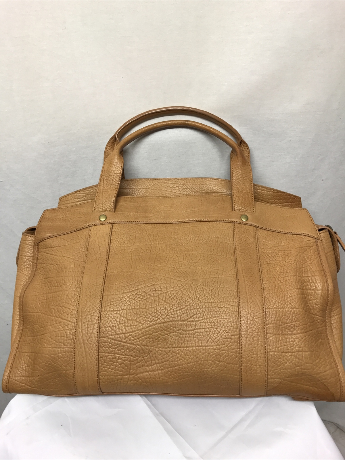 New. Authentic Cole Haan Leather Duffle/Weekender Bag .
