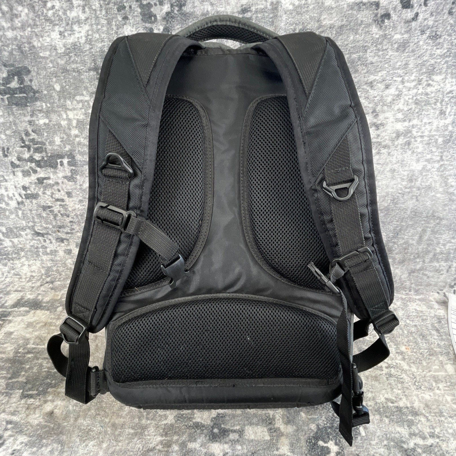 eBags Gray Professional Slim Laptop Backpack Heathered Graphite Travel Nylon Bag