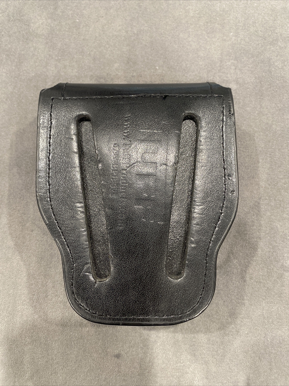Tuff Products Black Handcuff Case 5” X 4 1/2” fits Standard Or Link Cuffs 6799