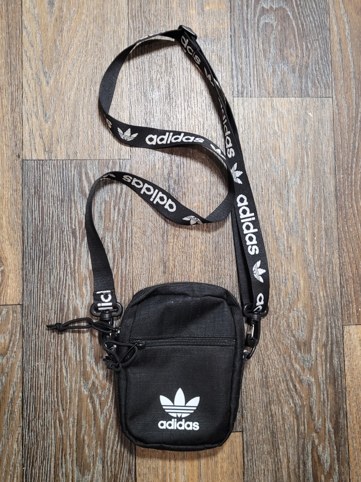Adidas Originals Festival Crossbody Bag One Size Black White